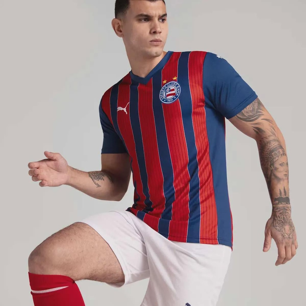 Imagem 4 do produto Camisa do Bahia II 25/26 8 Cauly Puma Masculina