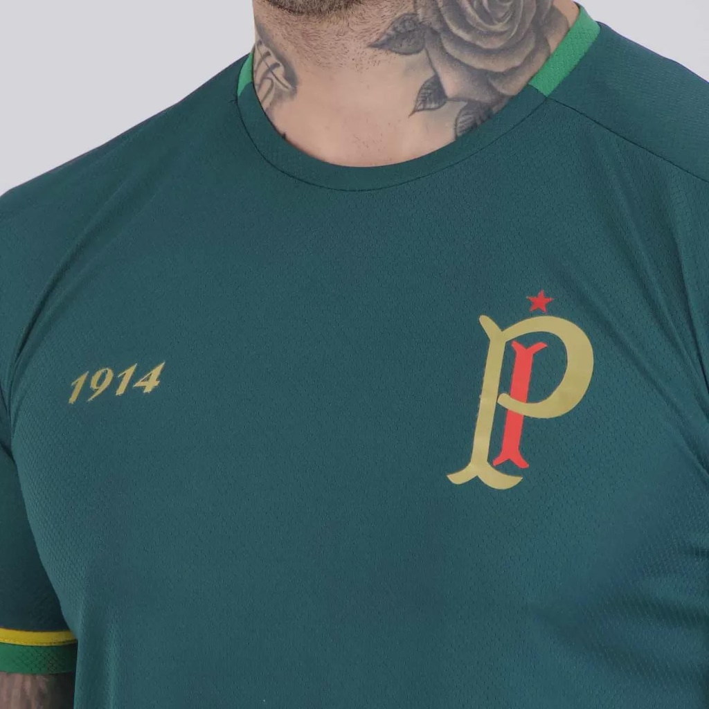 Imagem 5 do produto Camisa Palmeiras IV Verde 9 Vitor Roque Energy Masculina