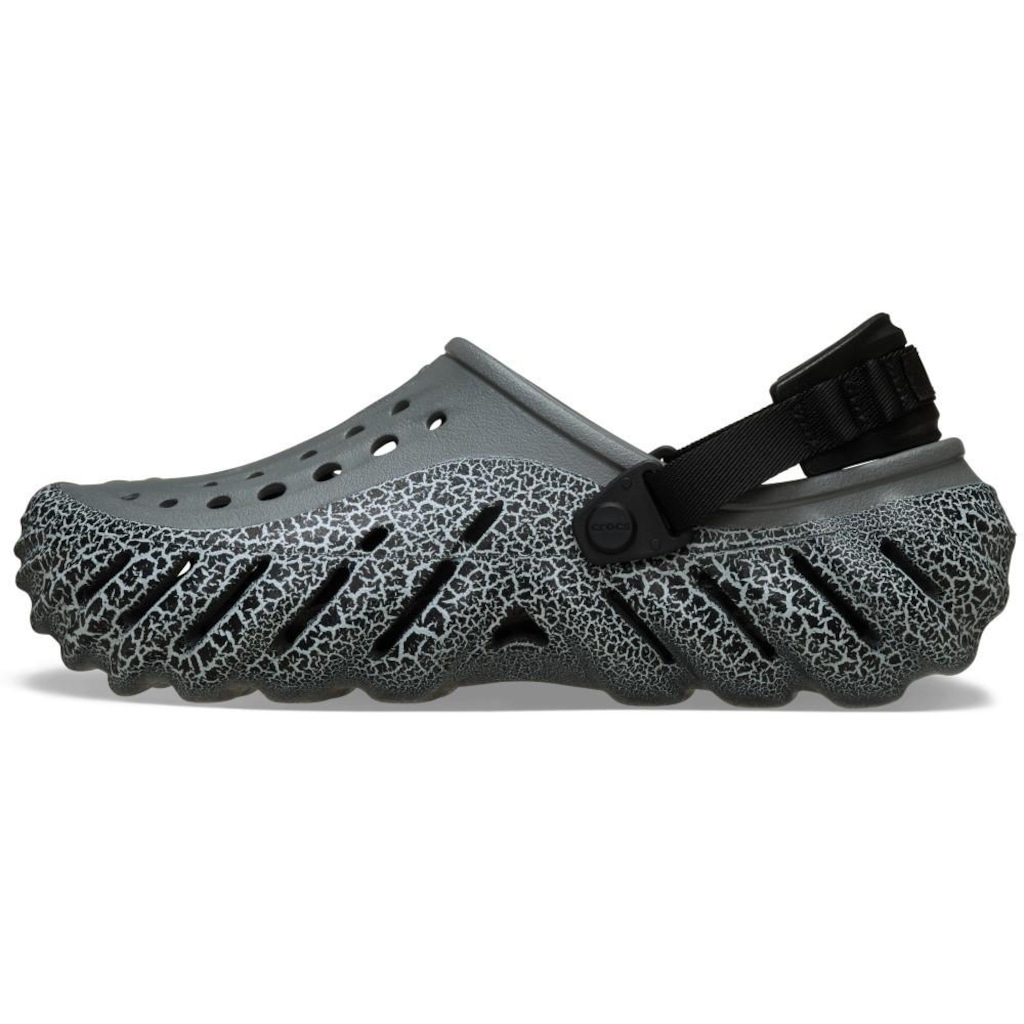 Imagem 3 do produto Sandália Unissex Crocs Echo Crackle Clog Slate