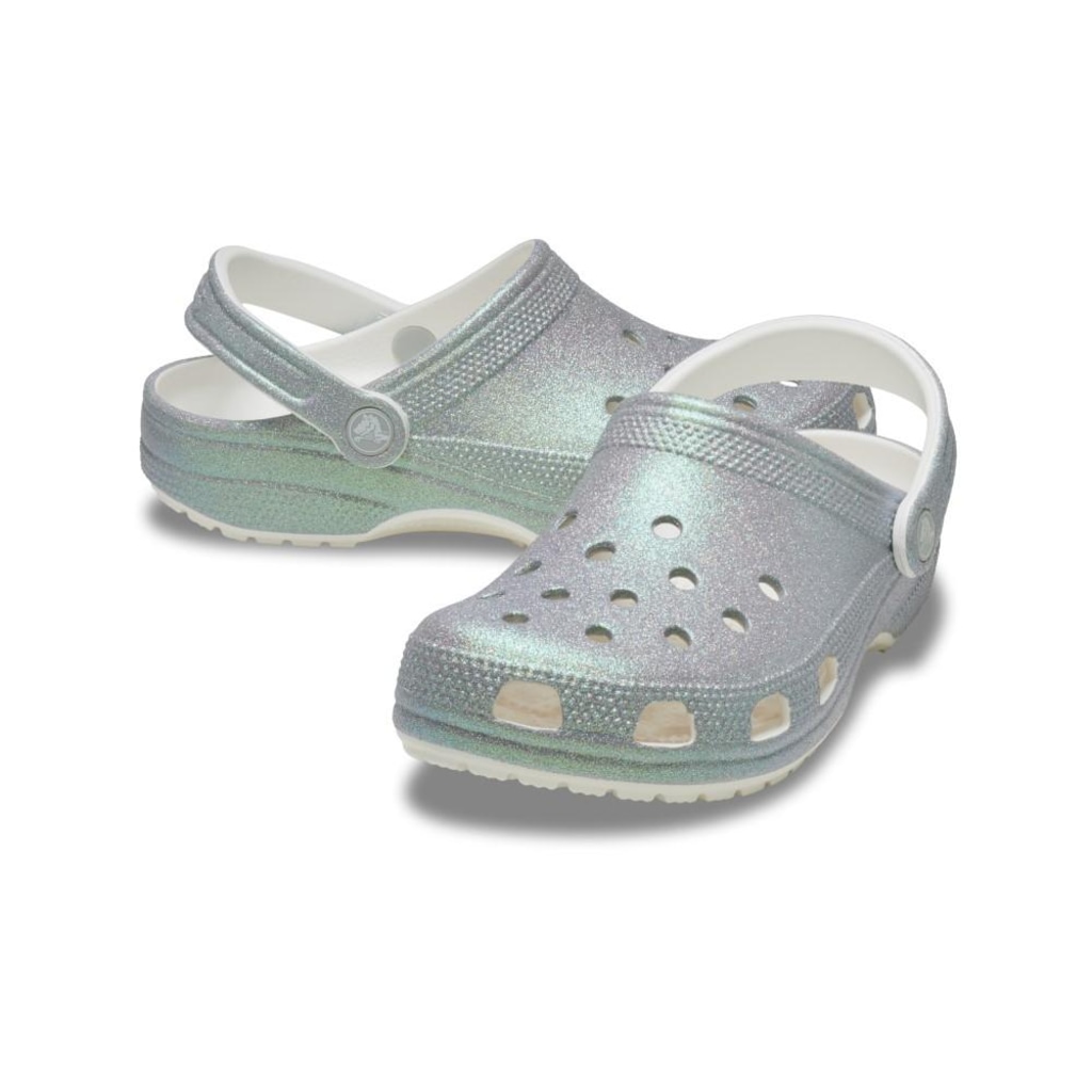 Imagem 4 do produto Sandália Unissex Crocs Classic Iridescent Glitter Clog