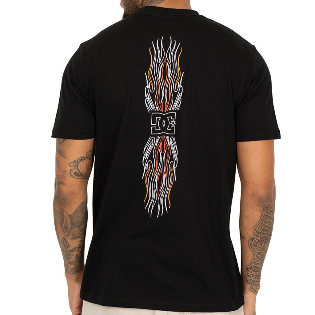 Imagem 2 do produto Camiseta DC Shoes Burnt Out SM26 Masculina