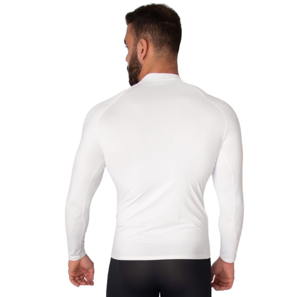 Imagem 3 do produto Blusa Térmica Proteção UV Poliamida Vekyo Frio Manga Longa Segunda Pele - Moda Fitness - Masculina