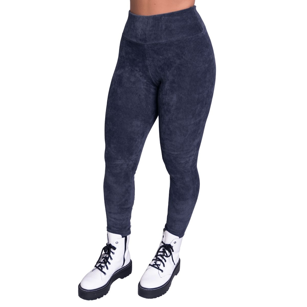 Imagem 2 do produto Calça Legging Cotelê Veludo Vekyo - Feminina