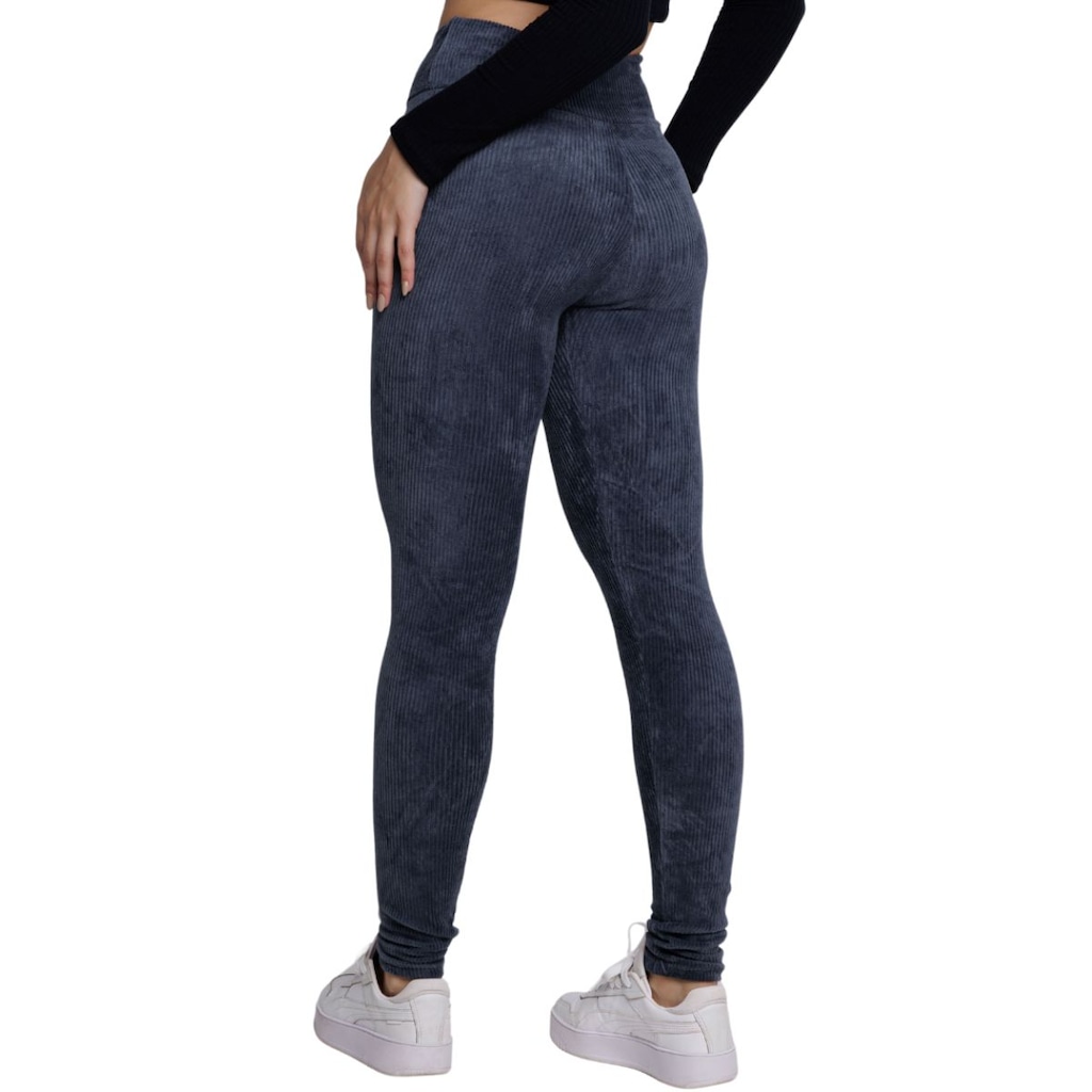Imagem 3 do produto Calça Legging Cotelê Veludo Vekyo - Feminina