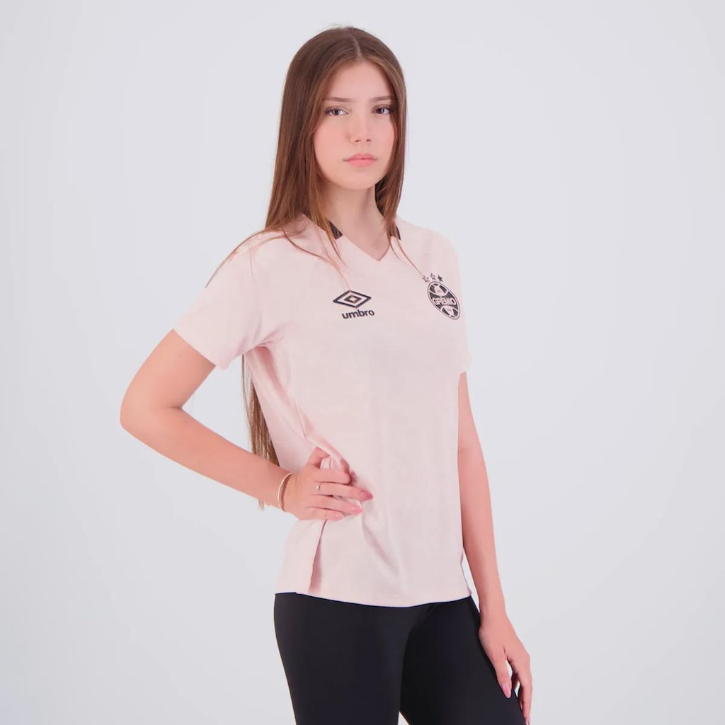 Imagem 2 do produto Camisa do Grêmio Outubro Rosa 2025 Umbro Feminina