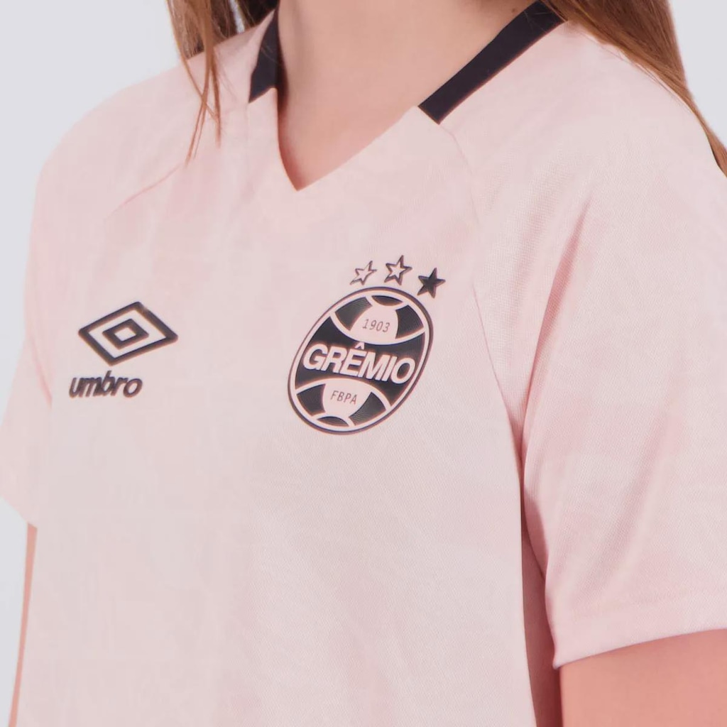 Imagem 5 do produto Camisa do Grêmio Outubro Rosa 2025 Umbro Feminina