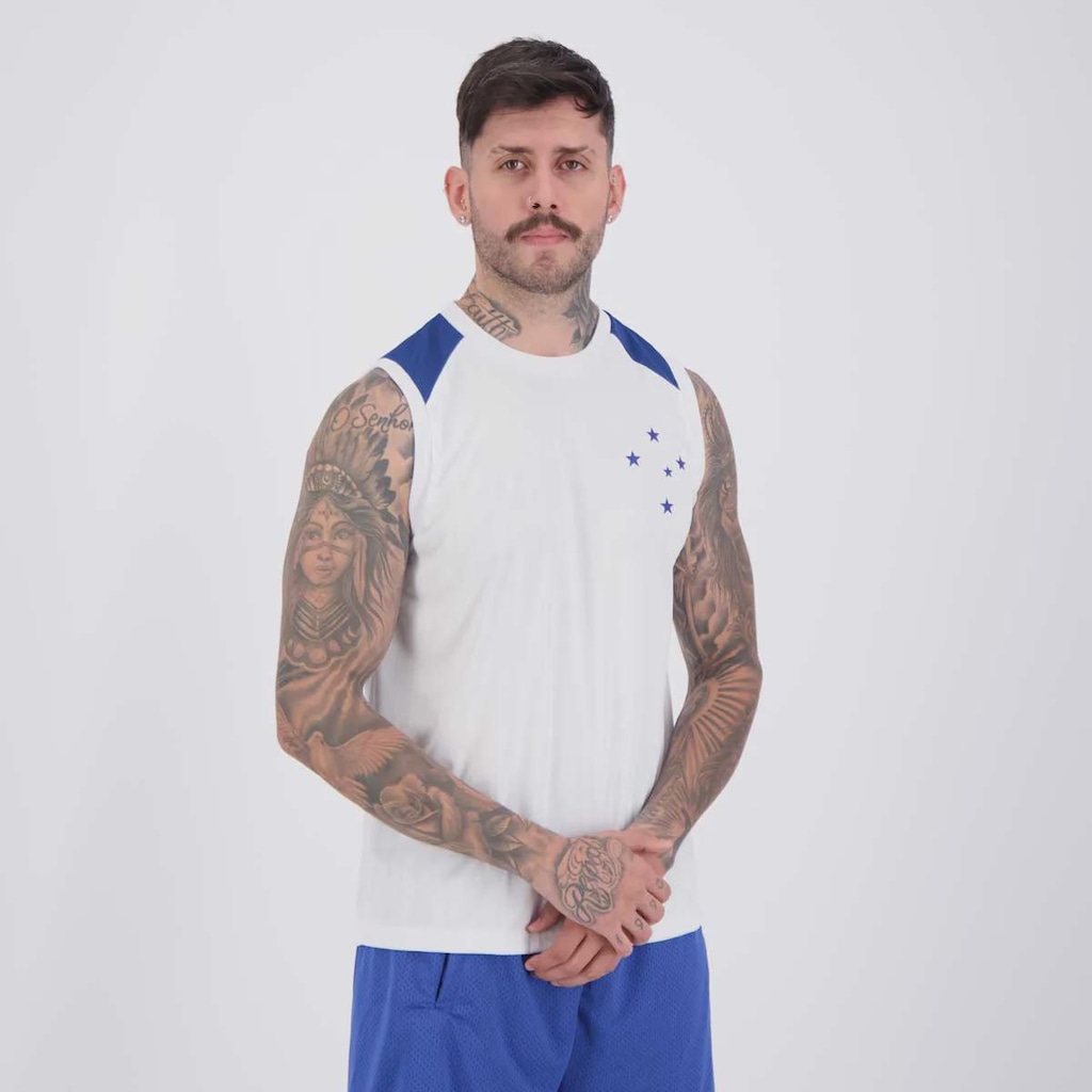Imagem 2 do produto Regata Cruzeiro Tear Maculina
