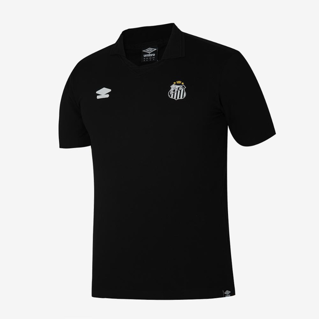 Imagem 2 do produto Camisa Polo do Santos 25/26 Umbro Viagem Masculina