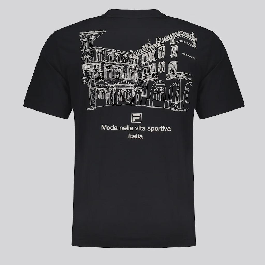 Imagem 3 do produto Camiseta Fila Comfort Biella Union Classics Mini Logo Masculina