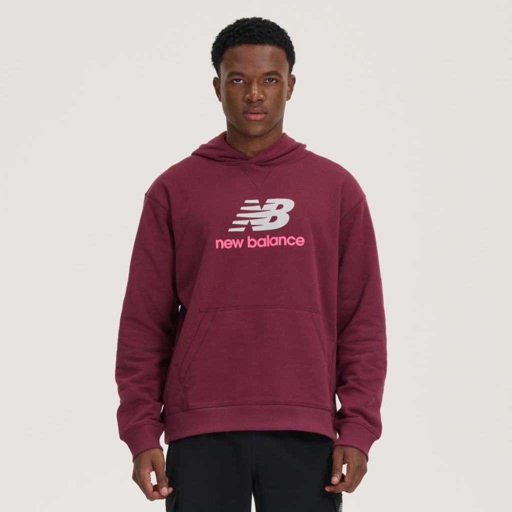 Imagem 2 do produto Blusão com Capuz New Balance Athletics Small Logo Masculino