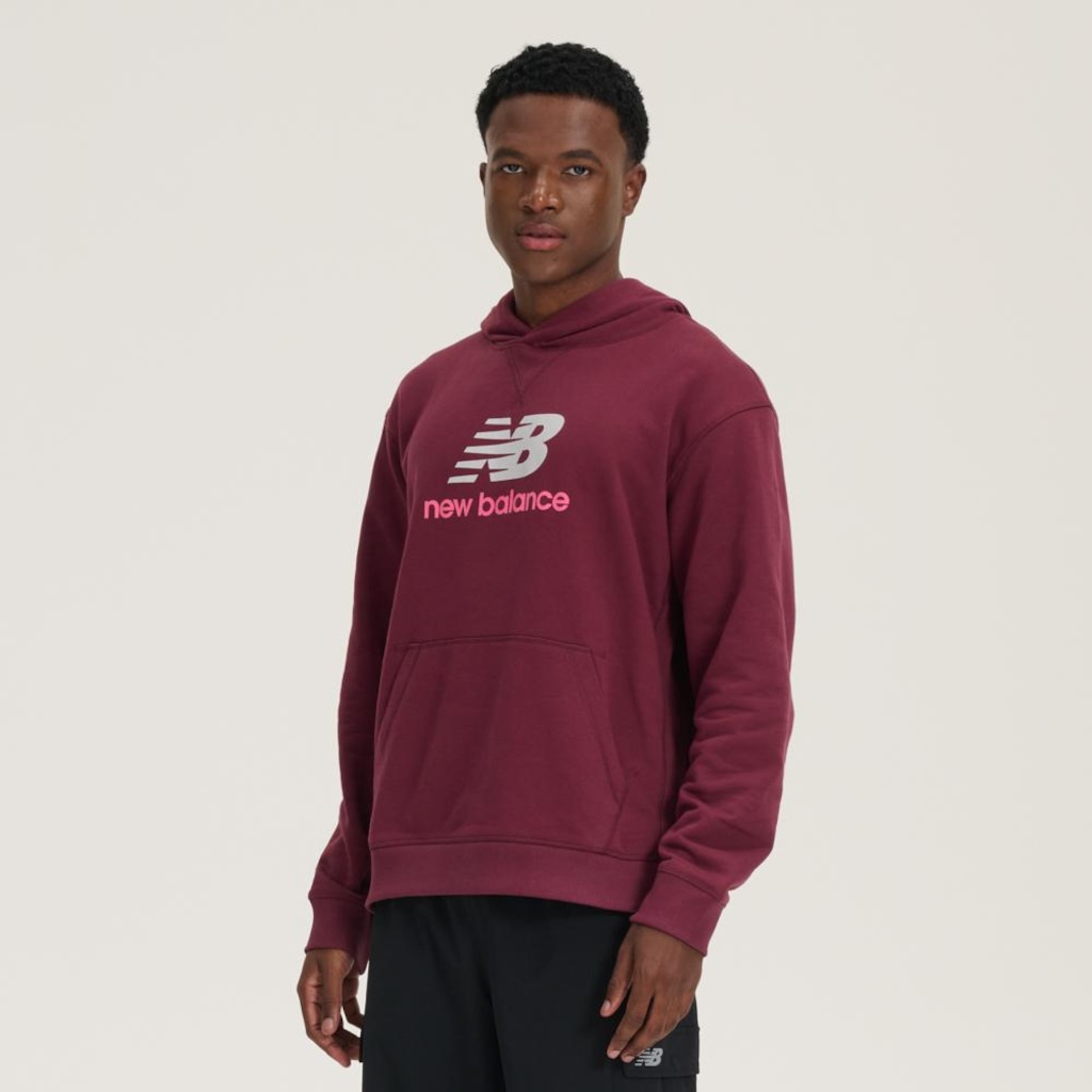 Imagem 3 do produto Blusão com Capuz New Balance Athletics Small Logo Masculino