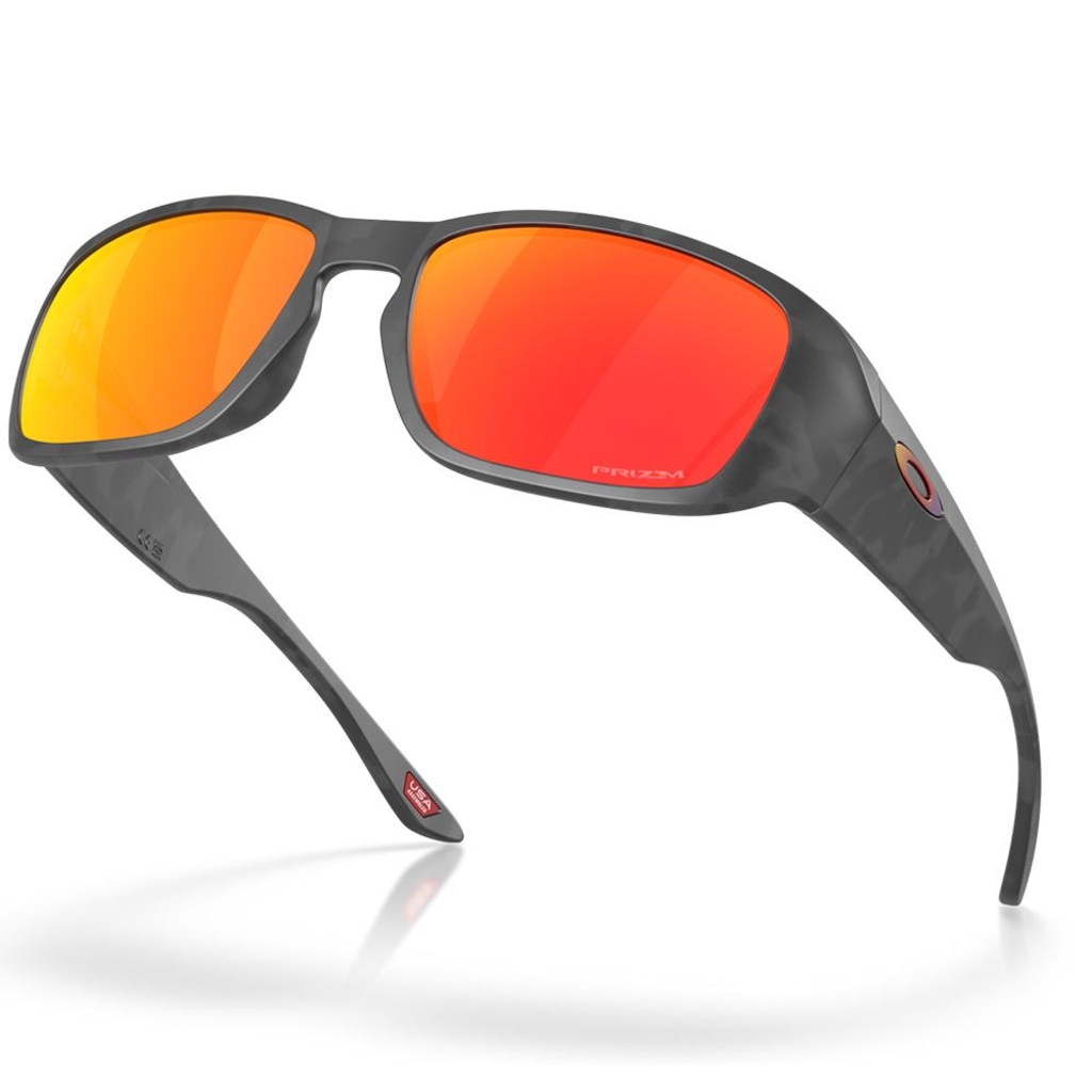 Imagem 4 do produto Óculos de Sol Oakley Tourniquet Matte Black Camo Prizm Ruby - Unissex
