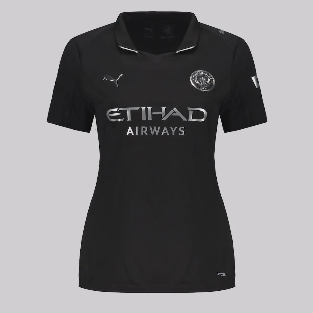 Imagem 2 do produto Camisa Manchester City Away 2026 7 Marmoush Feminina Puma
