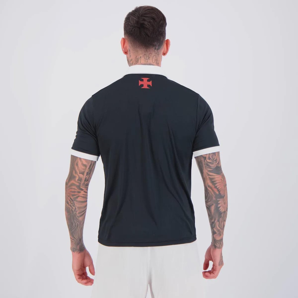 Imagem 4 do produto Camisa Polo Vasco Dry Escudo Masculina