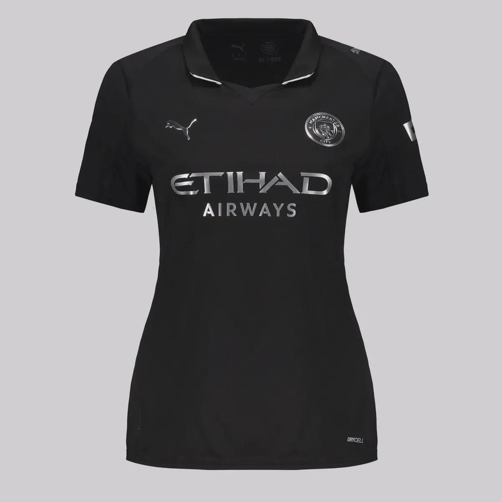 Imagem 2 do produto Camisa Manchester City II 2026 Puma 9 Haaland Feminina