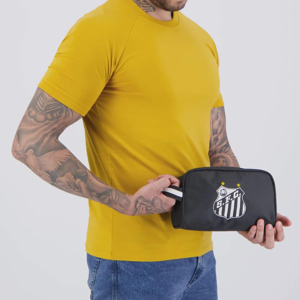 Imagem 3 do produto Kit Necessaire Nylon e Toalha de Banho Bouton Santos
