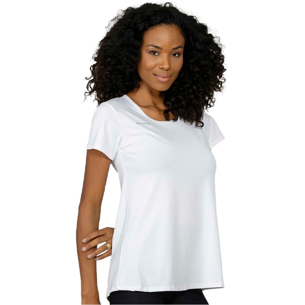 Imagem 3 do produto Camiseta Run More Alongada Essencial Feminina