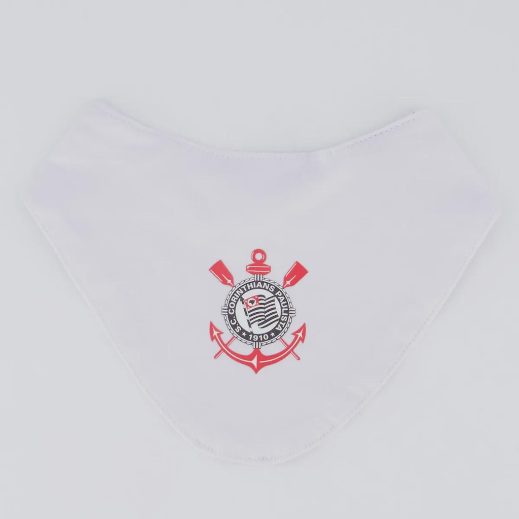 Imagem 2 do produto Kit 2 Babadores Corinthians