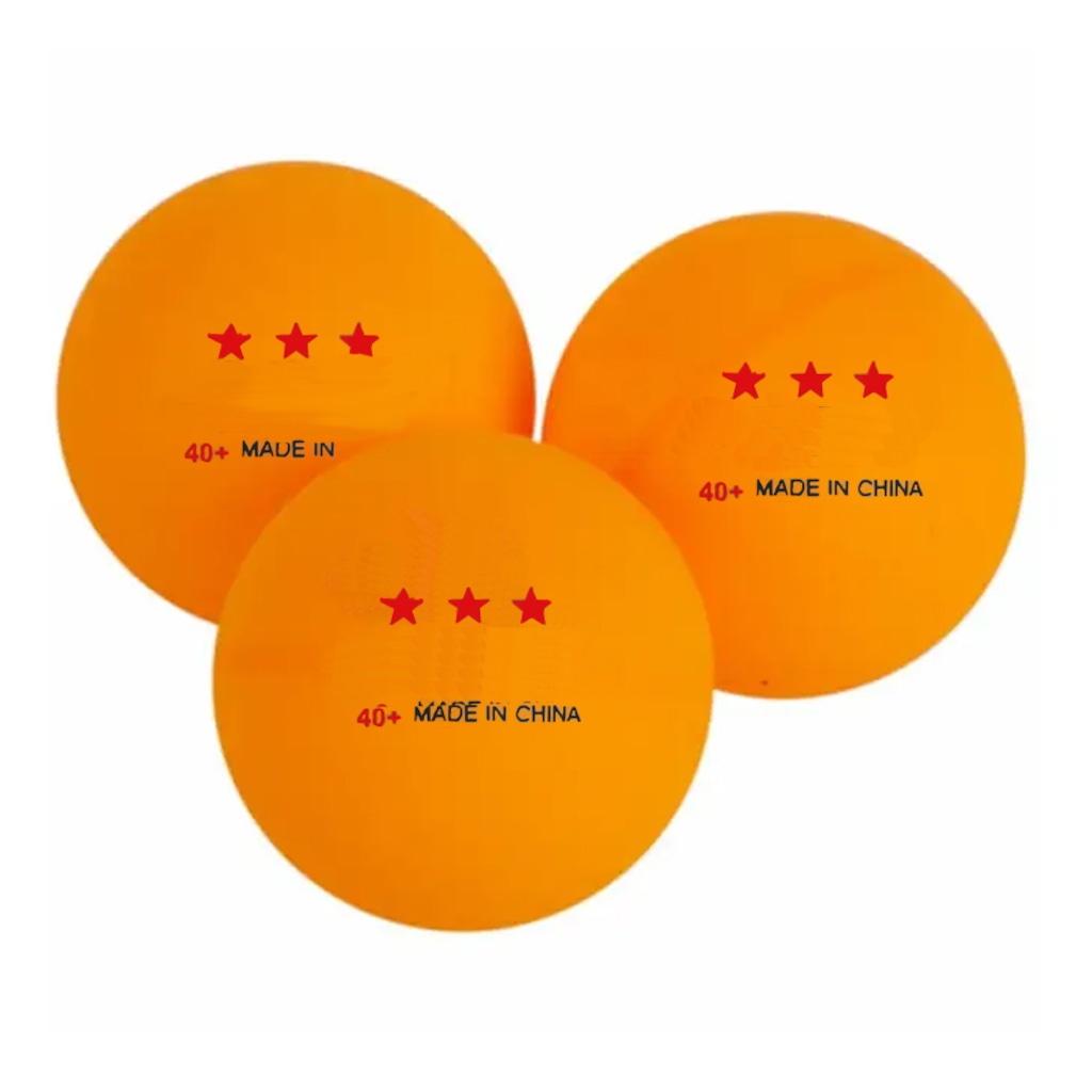 Imagem 4 do produto Kit Tênis de Mesa Gold Sports Venus com 1 raquete 5 Estrelas + 3 Bolas + 1 Raqueteira