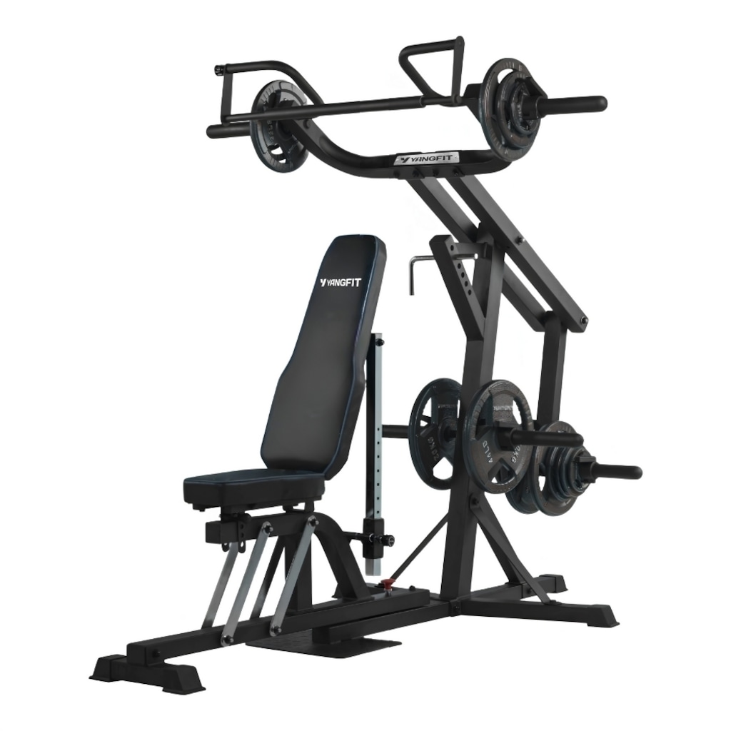 Imagem 1 do produto Estação Musculação Yangfit Agachamento Supino Puxada Remada