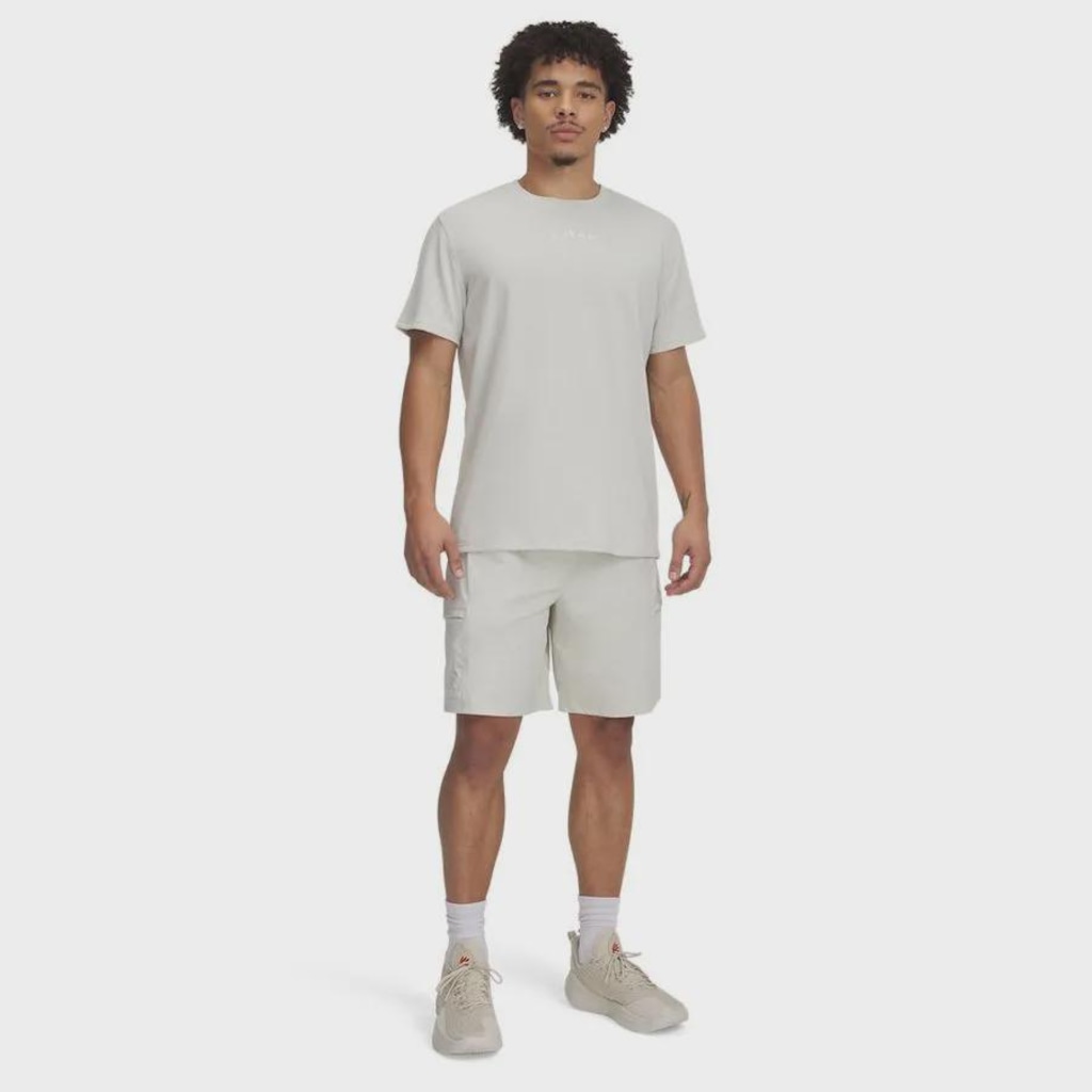 Imagem 3 do produto Camiseta de Basquete Under Armour Curry Verbiage Tee 2 Masculina