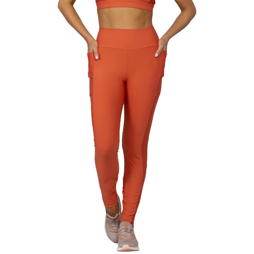 Imagem 2 do produto Calça Legging Run More Mix Texture Feminina