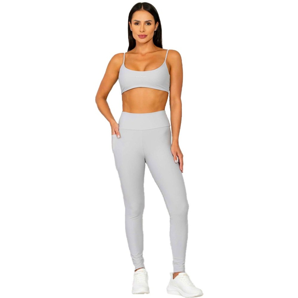 Imagem 4 do produto Calça Legging Run More Block Up Essencial Feminina