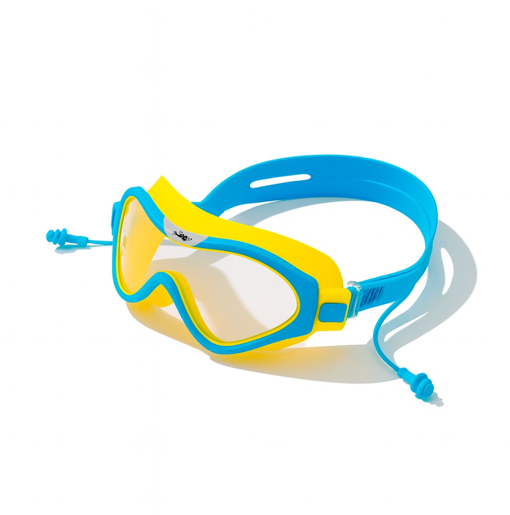 Imagem 3 do produto Máscara de Natação Little Kids Gold Sports Flipper High Definition