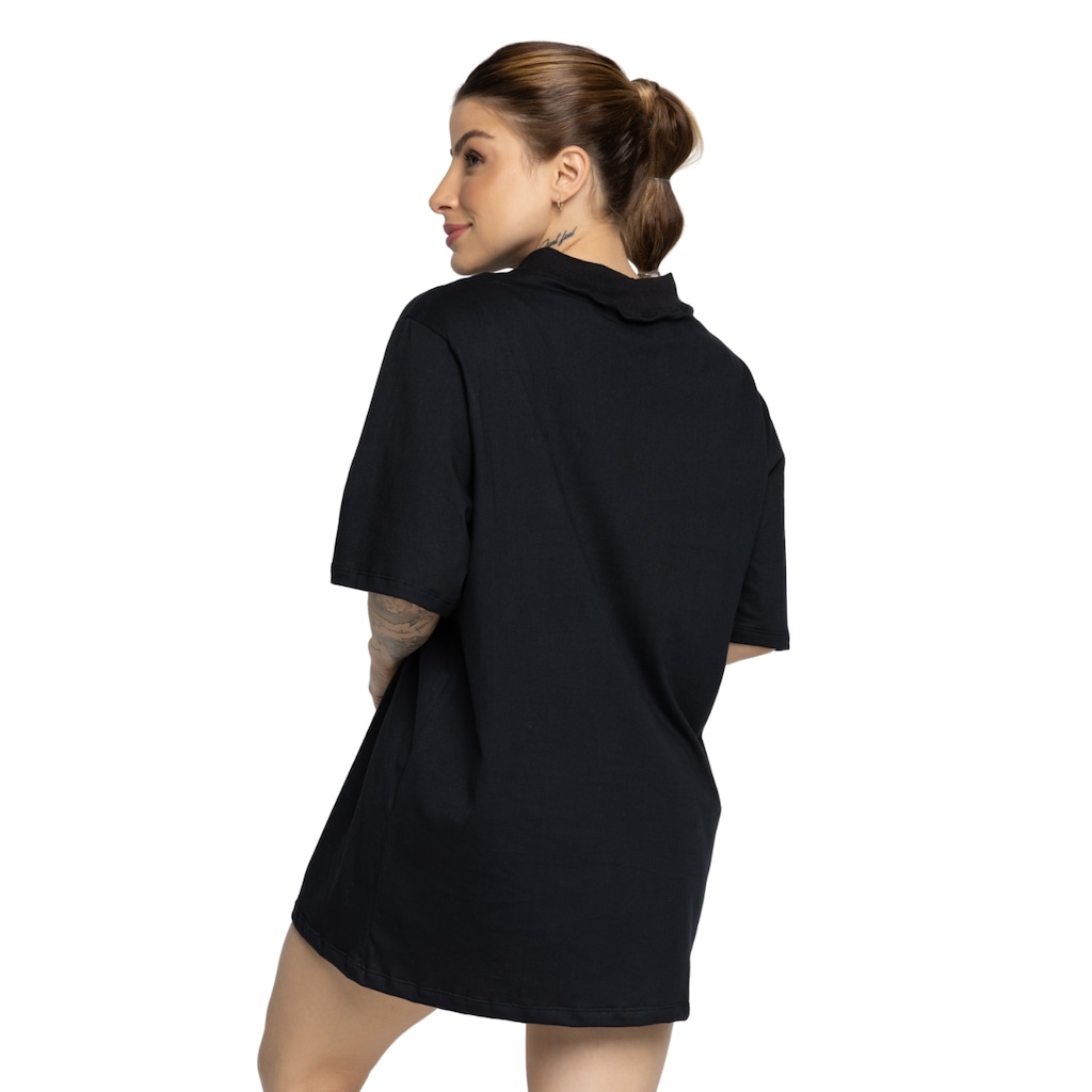 Imagem 5 do produto Blusa Vekyo Gola Alta Oversized Feminina