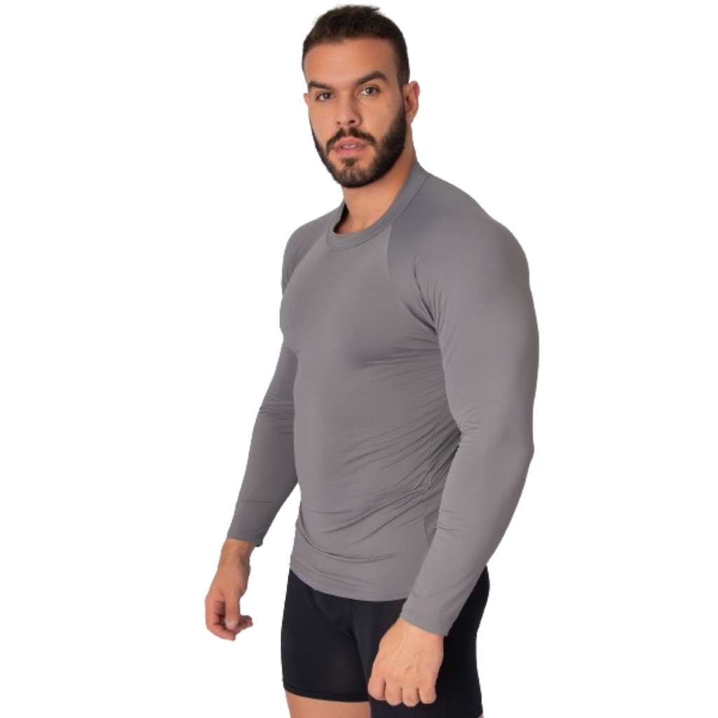 Imagem 2 do produto Camiseta Térmica Proteção UV Vekyo ML Masculina