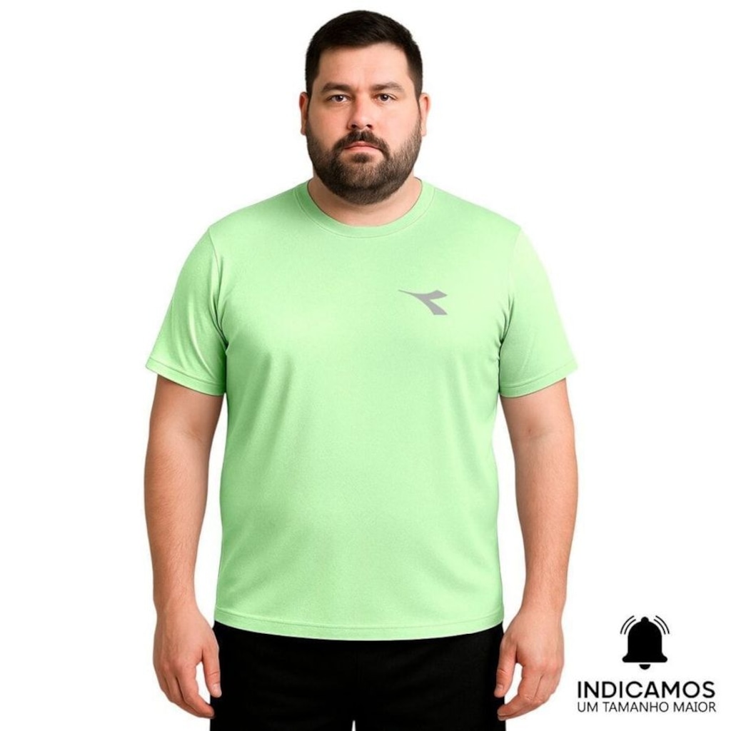 Imagem 1 do produto Camiseta Diadora Small Logo Plus Size Masculina