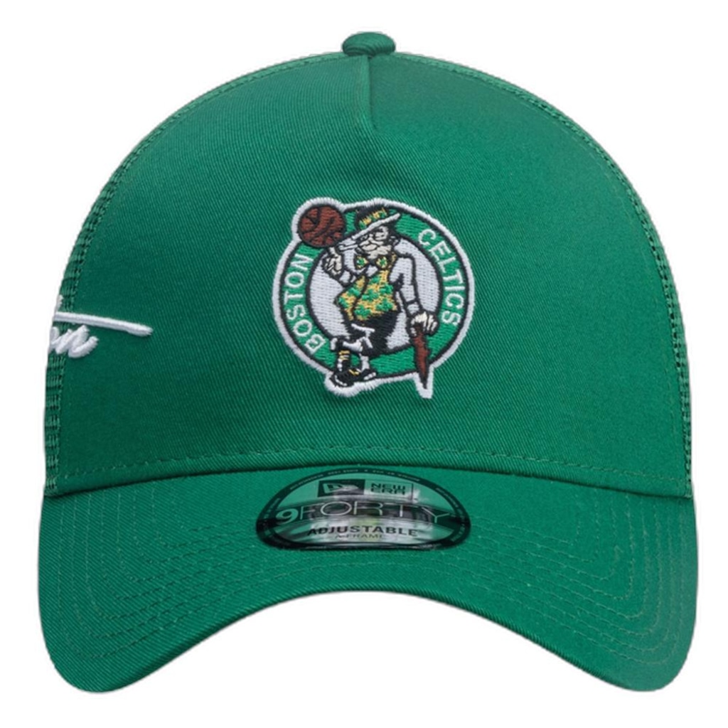 Imagem 2 do produto Boné New Era 9Forty A-Frame Trucker Boston Celtics NBA Masculino