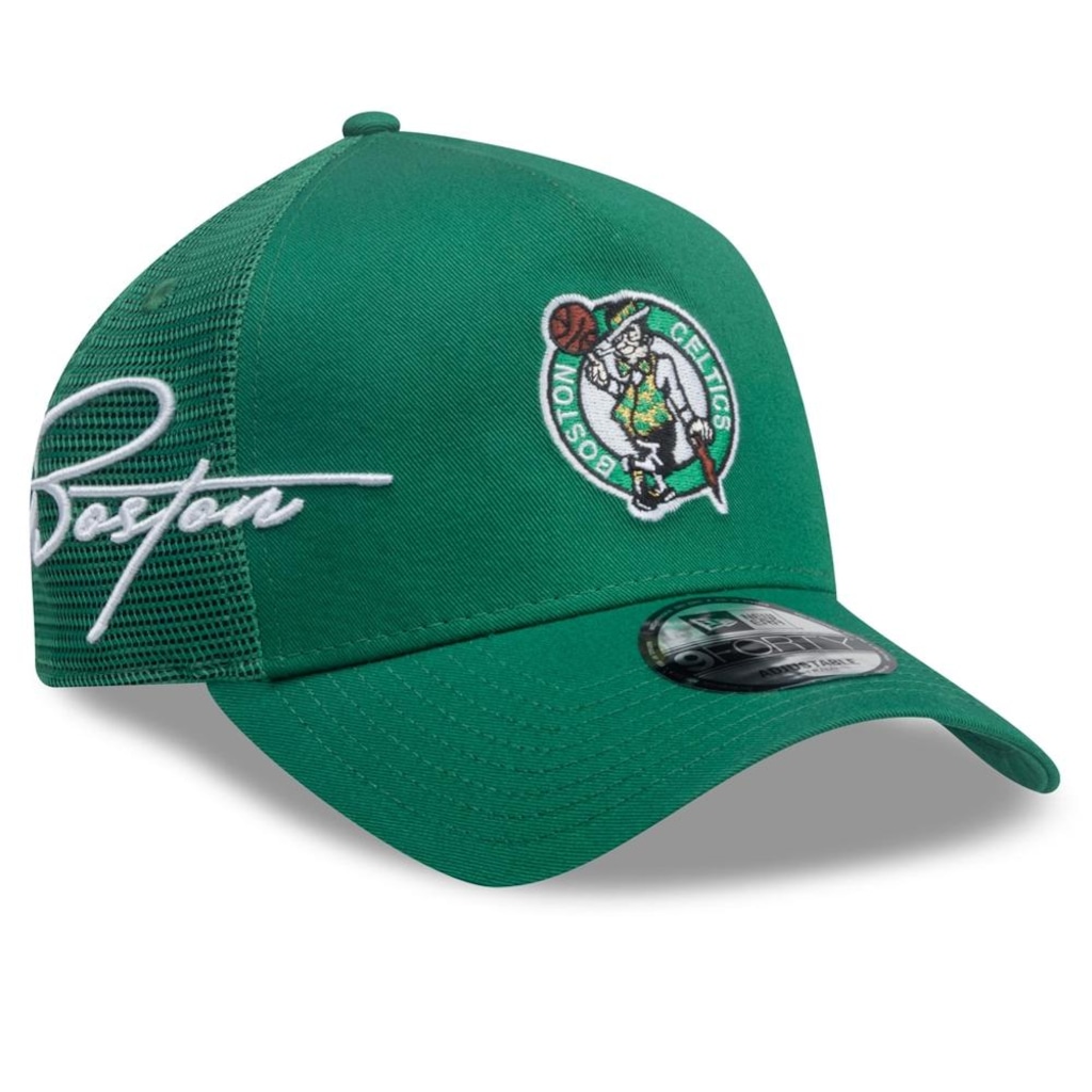 Imagem 3 do produto Boné New Era 9Forty A-Frame Trucker Boston Celtics NBA Masculino