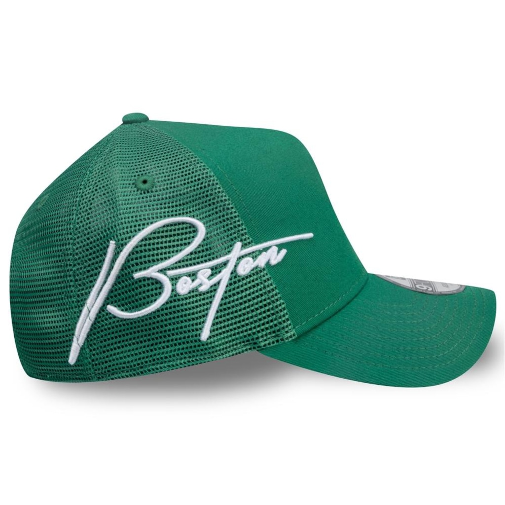 Imagem 4 do produto Boné New Era 9Forty A-Frame Trucker Boston Celtics NBA Masculino