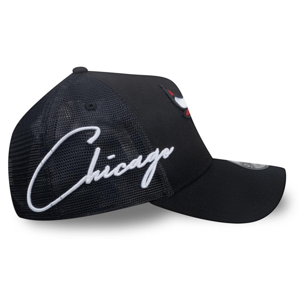 Imagem 3 do produto Boné New Era 9Forty A-Frame Trucker Chicago Bulls NBA Masculino