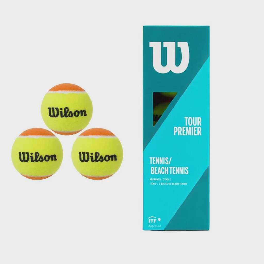 Imagem 4 do produto Bola de Beach Tennis Wilson Tour Premier -3 Bolas