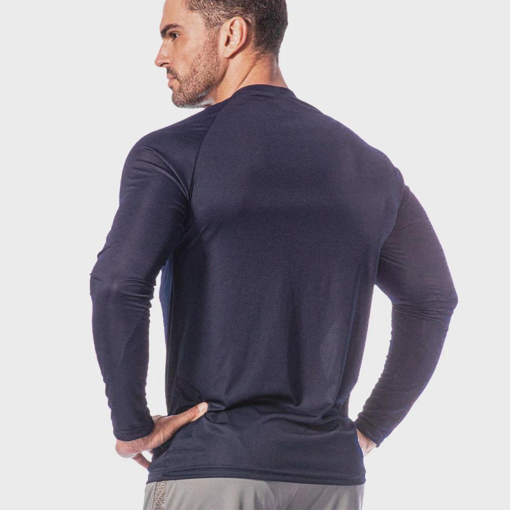 Imagem 2 do produto Camiseta Manga Longa Poker Proteção Uv50+ M/l Masculina