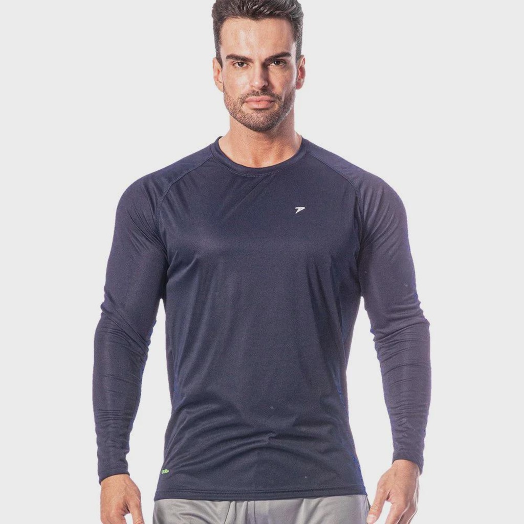 Imagem 4 do produto Camiseta Manga Longa Poker Proteção Uv50+ M/l Masculina