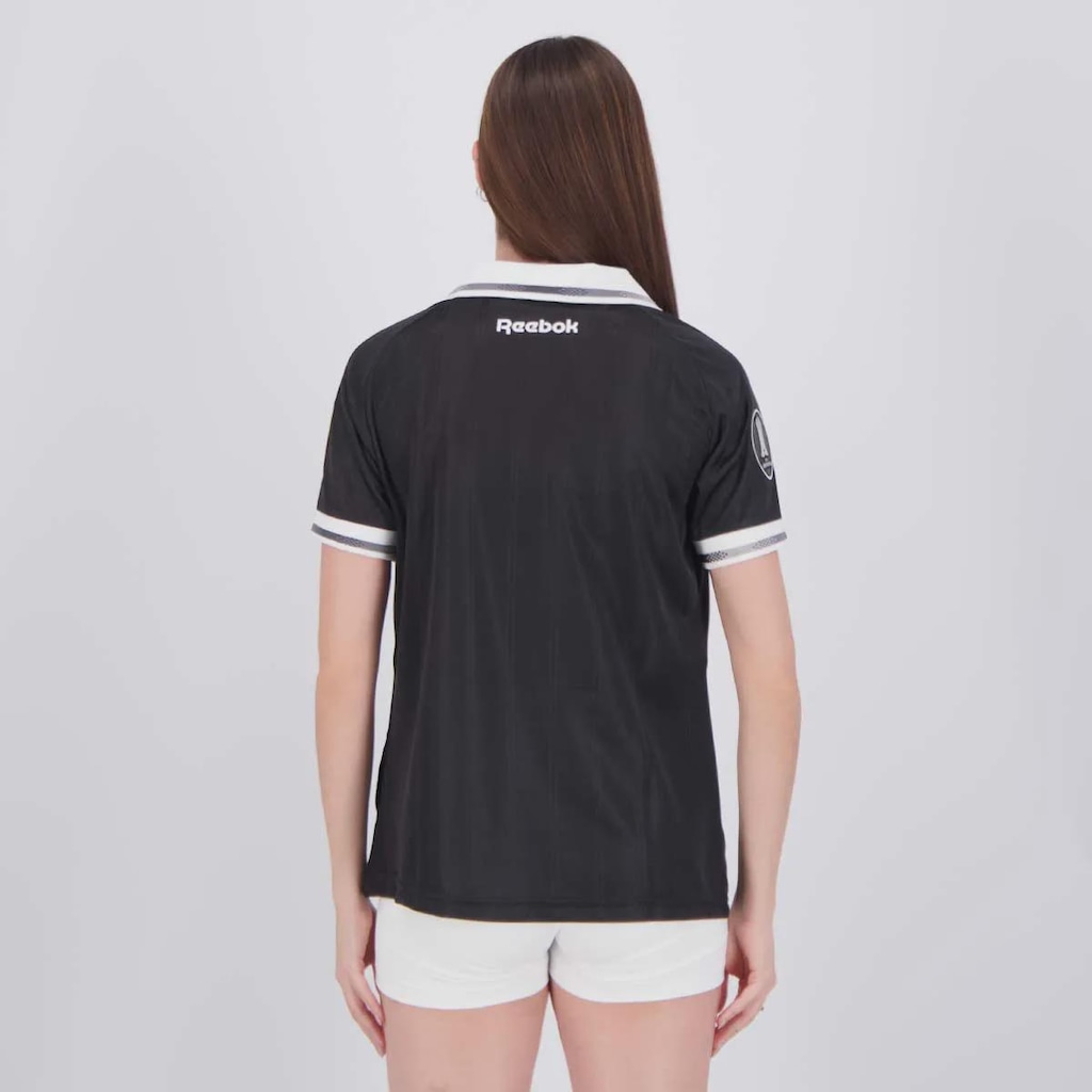 Imagem 4 do produto Camisa do Botafogo II 2025 Reebok Campeão Libertadores 2024 Feminina