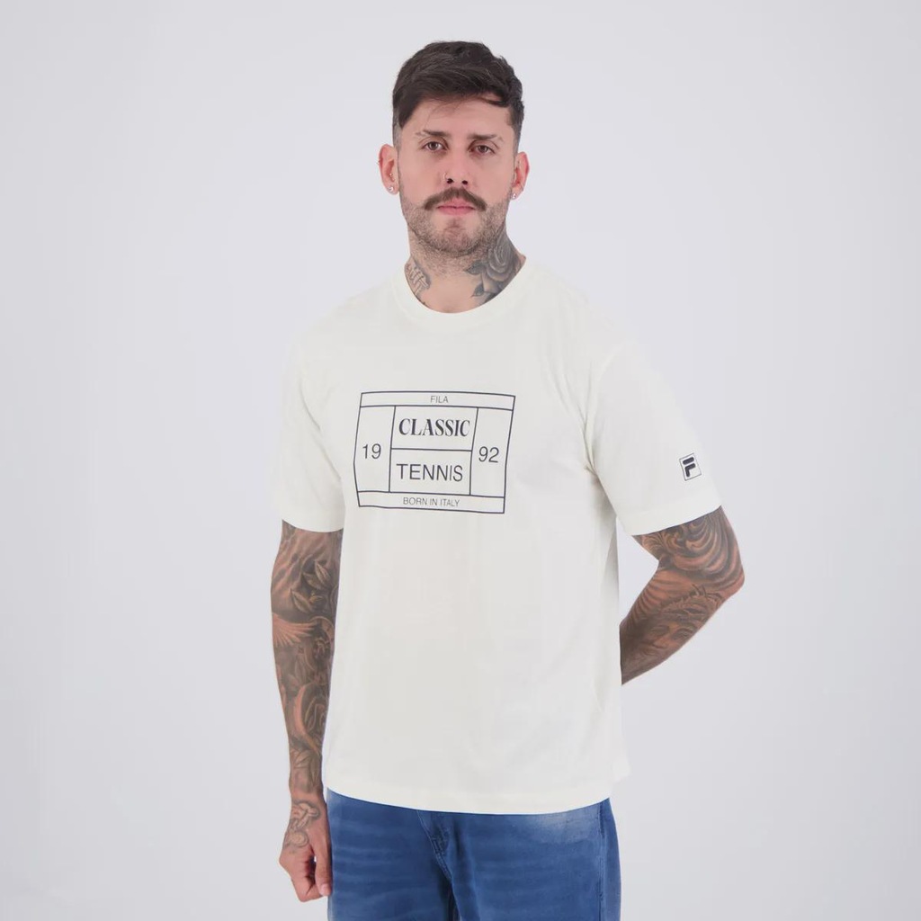 Imagem 3 do produto Camiseta Fila Comfort Tennis Union Classics Masculina