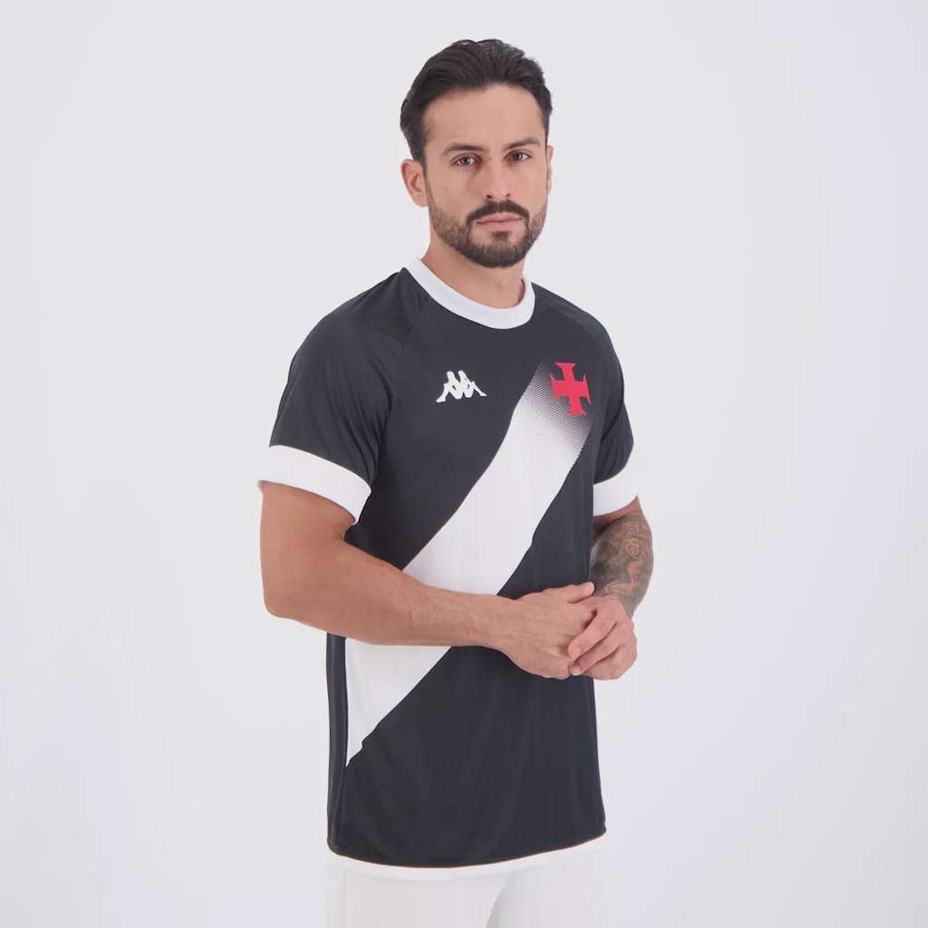 Imagem 2 do produto Camisa do Vasco Supporter Graphik Kappa Masculina