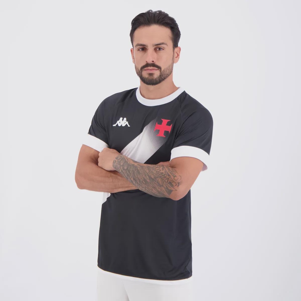 Imagem 3 do produto Camisa do Vasco Supporter Graphik Kappa Masculina