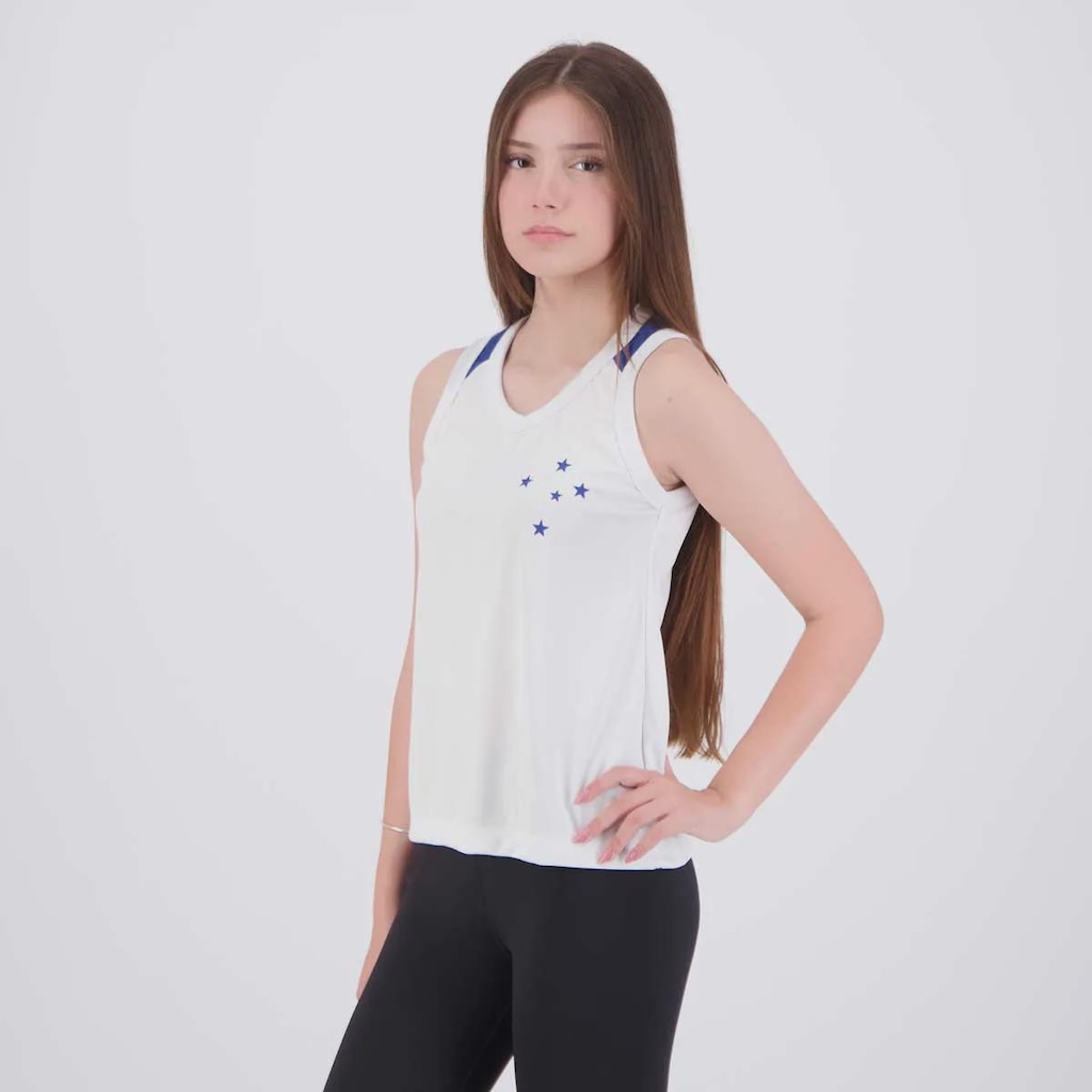 Imagem 3 do produto Regata Cruzeiro Tear Feminina