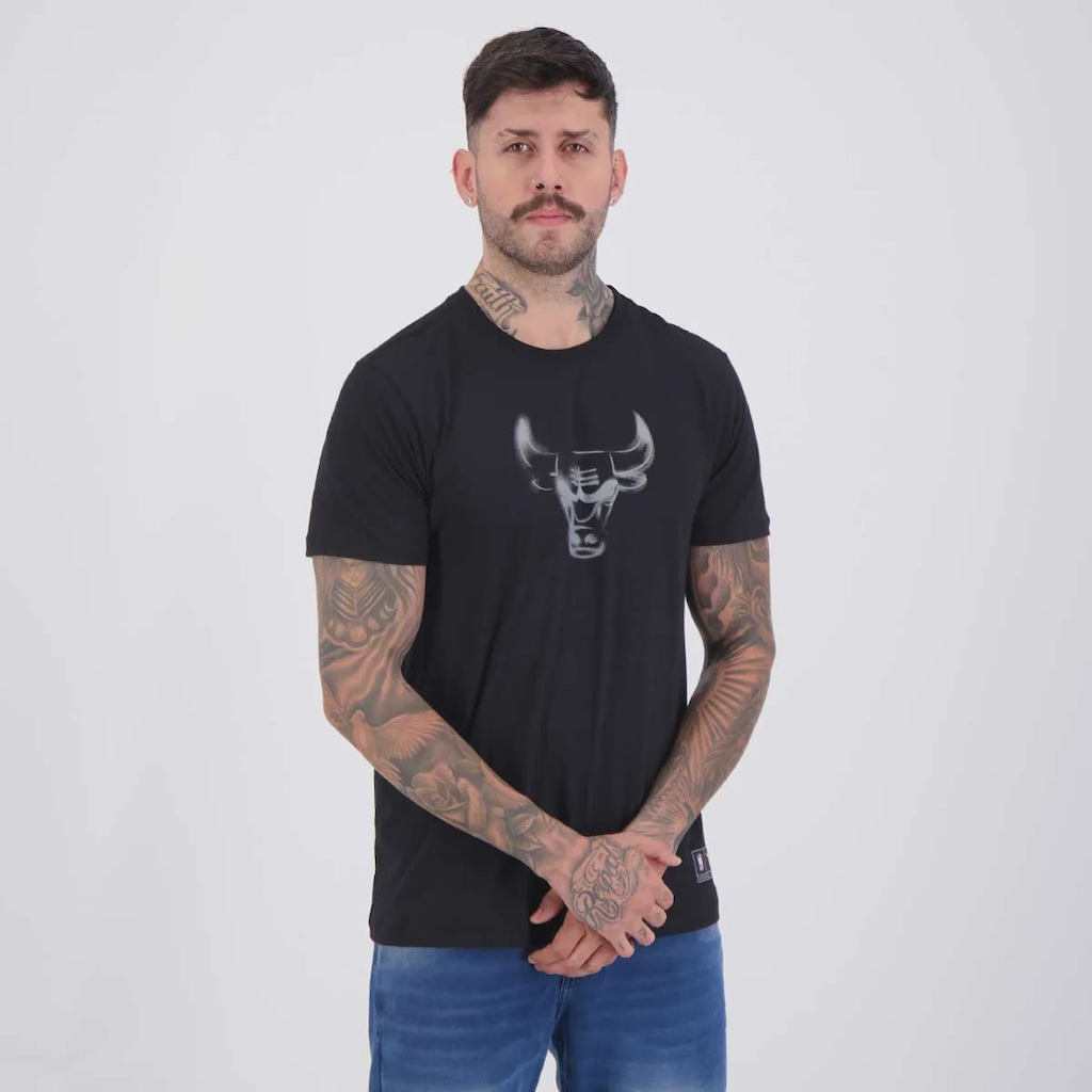Imagem 2 do produto Camiseta NBA Chicago Bulls Spray Masculina