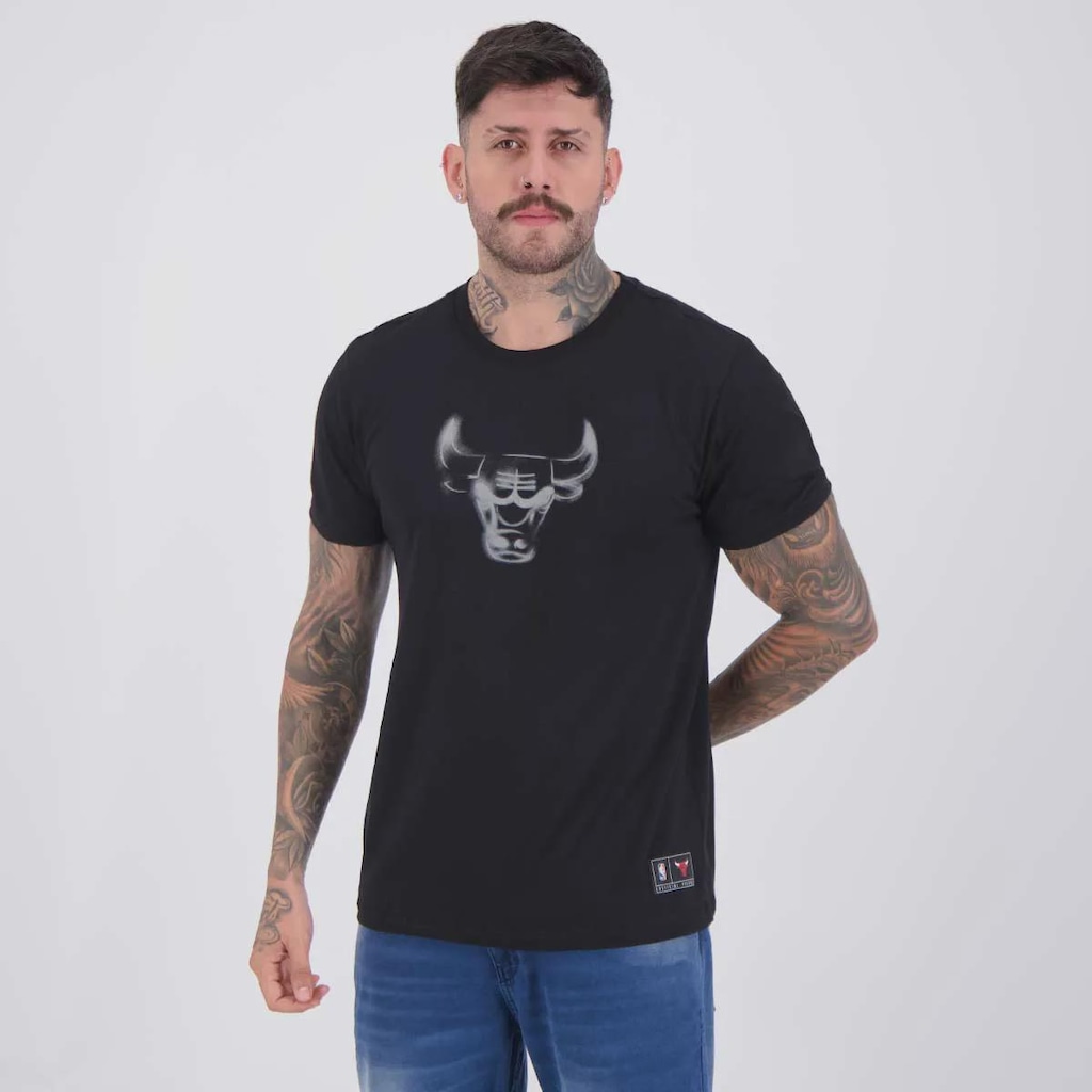 Imagem 3 do produto Camiseta NBA Chicago Bulls Spray Masculina