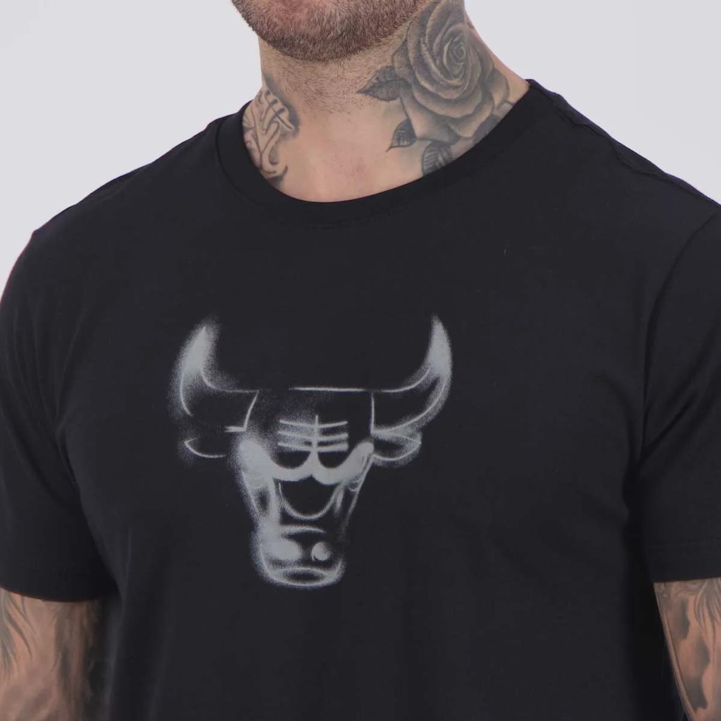 Imagem 5 do produto Camiseta NBA Chicago Bulls Spray Masculina