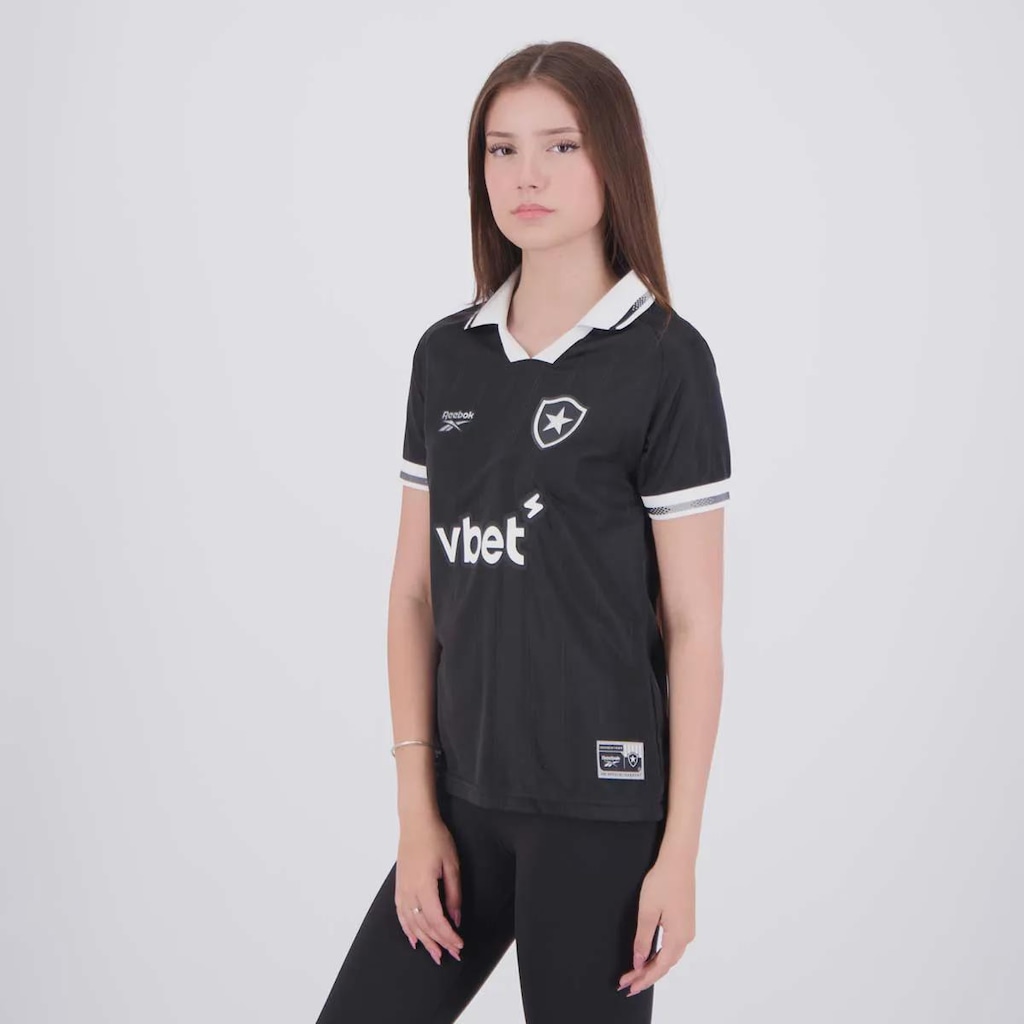 Imagem 3 do produto Camisa do Botafogo II 2025 Reebok Feminina