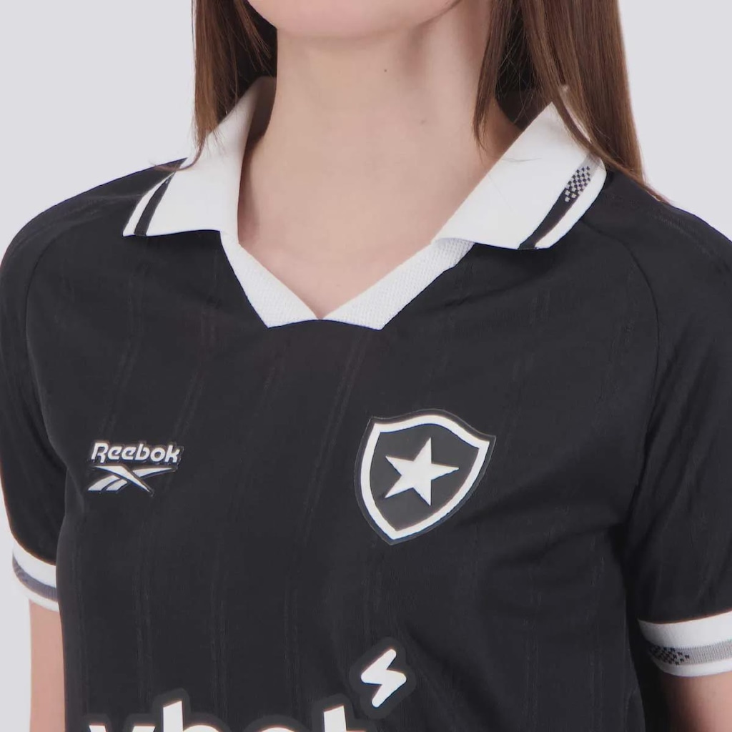 Imagem 5 do produto Camisa do Botafogo II 2025 Reebok Feminina