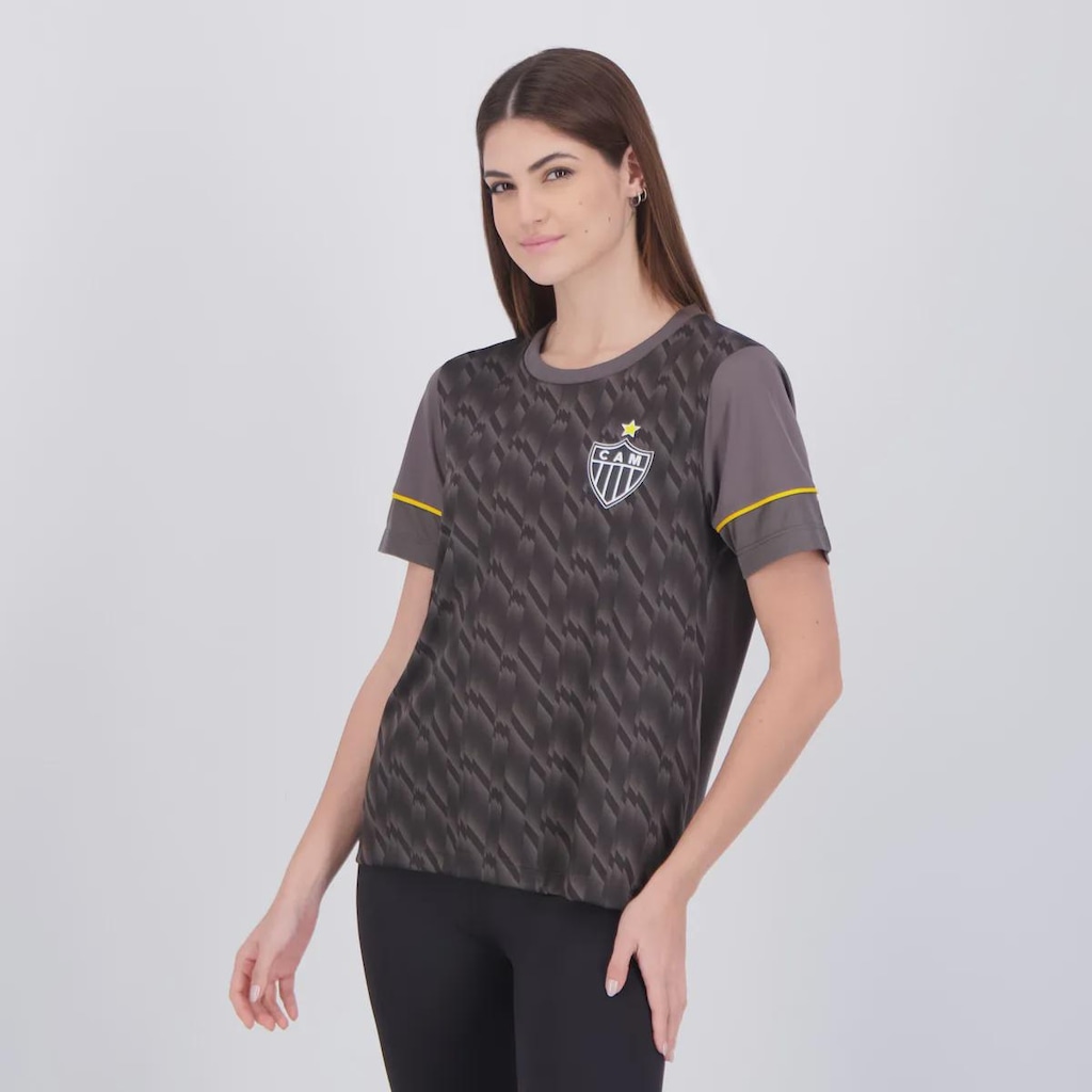 Imagem 3 do produto Camisa Atlético Mineiro Chiado Feminina