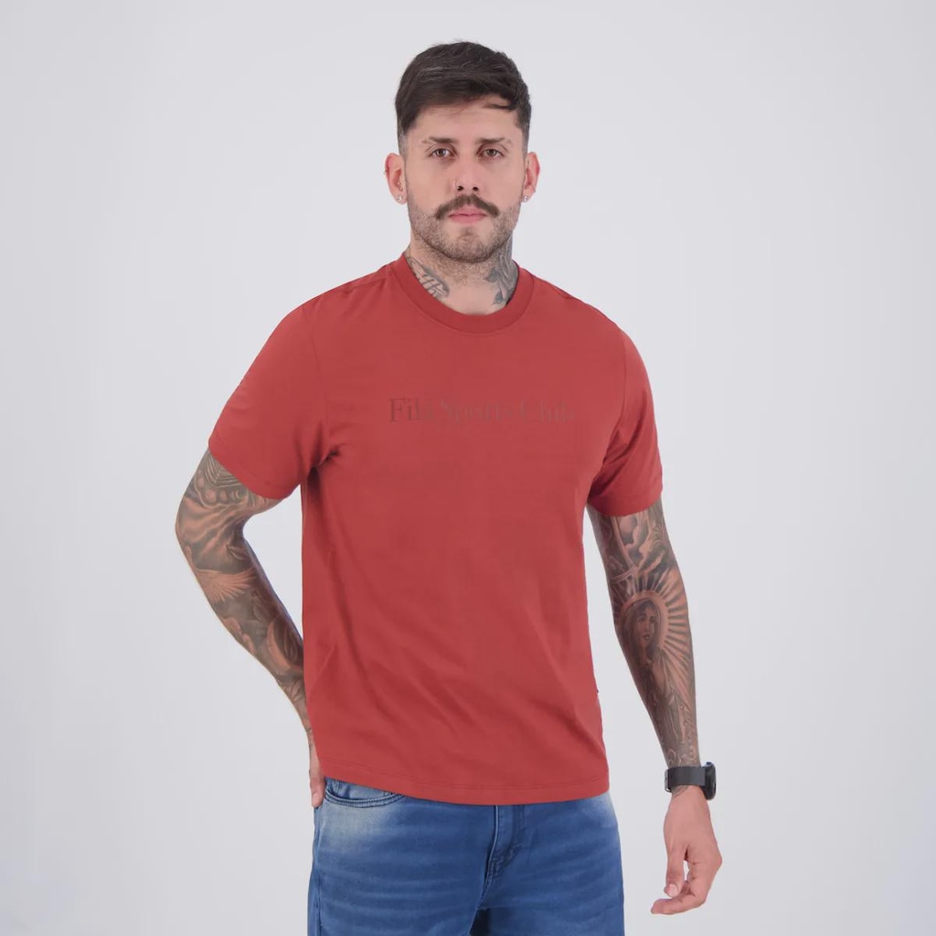 Imagem 2 do produto Camiseta Fila Regular Sport Club Letter Masculina